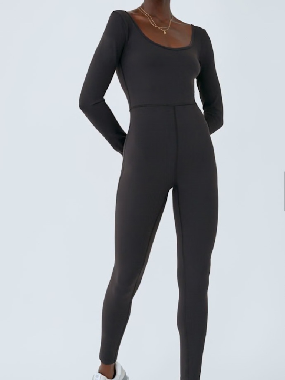 Wilfred Free Maxe Scoop-Neck Jumpsuit